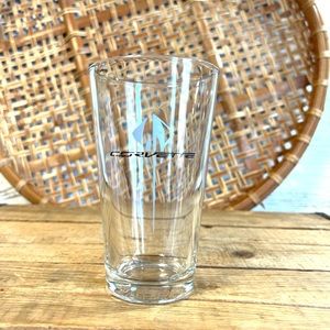 Corvette glass tumbler gift decor